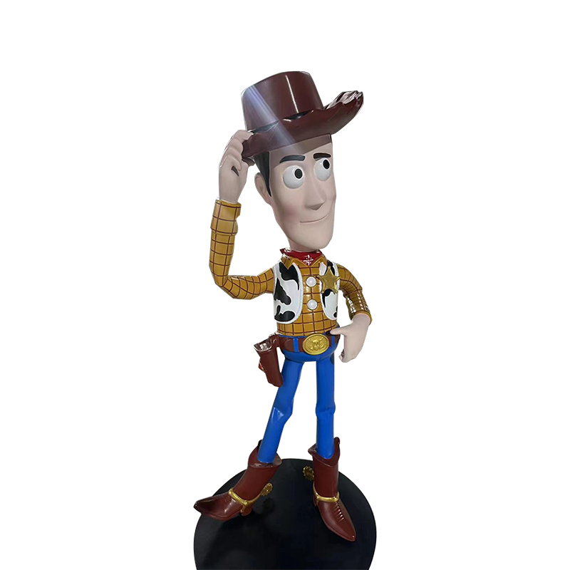 Laruan ng Buzz Lightyear At Woody PVC Statue - Mga Bata Dekorasyon ng Kids, Regalo ng Kolektor, Cartoon Figure