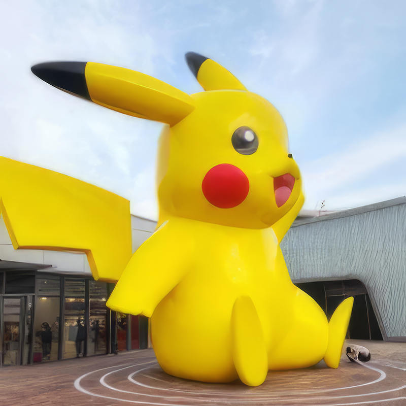Giant Pikachu Sculpture, Outdoor Art Sculpture, na angkop para sa mga Parks & Shopping Malls