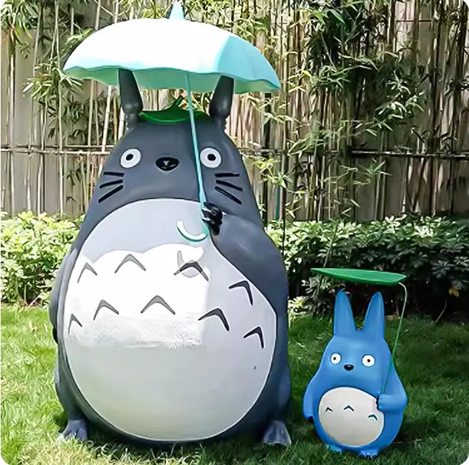 Cartoon sculpture: isang kapistahan ng mga kulay at isang karnabal ng pangitain